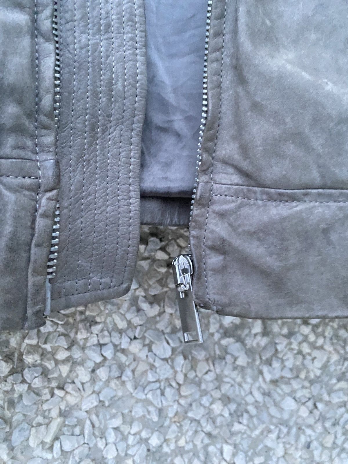 Rick Owens S/S 13 “ISLAND” Cow Leather Panelled Biker Jacket Rick Owens Size US L / EU 52-54 / 3 - 2 Thumbnail