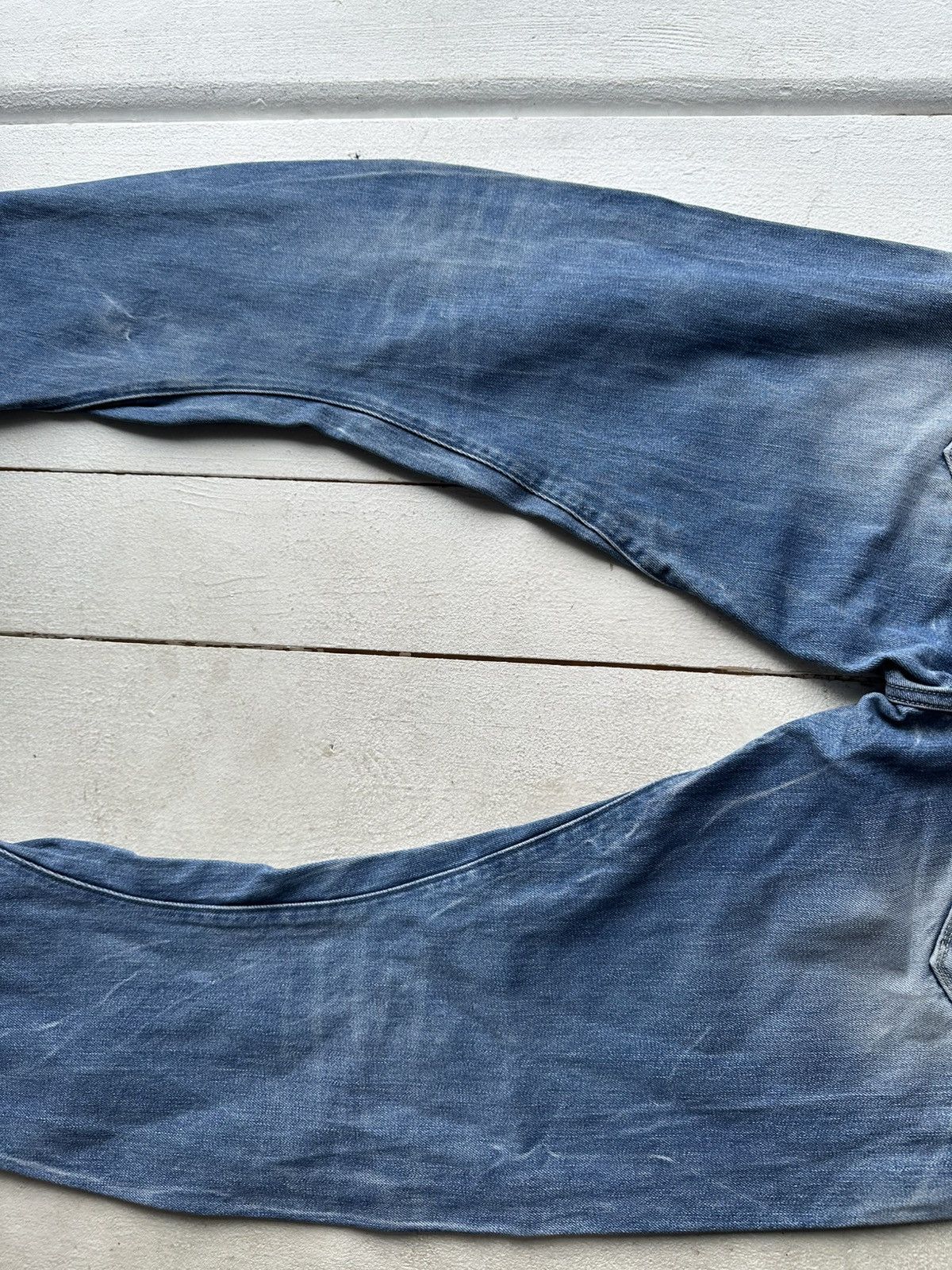 G-Star 🚨VNTG G STAR RAW BLUE FADED RARE AVANT GARDE JEANS Y2K Size 29" - 11 Thumbnail