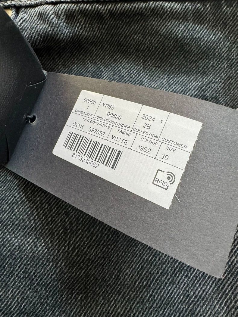 Saint Laurent Paris Saint Laurent Paris Classic black jeans-2506 Size US 30 / EU 46 - 8 Thumbnail