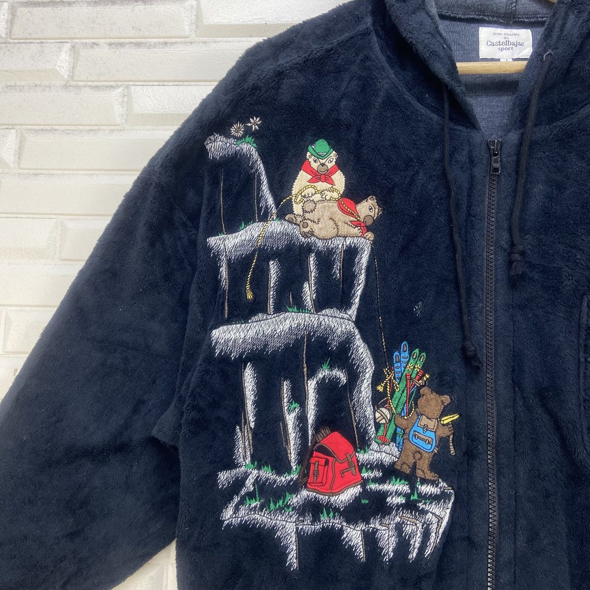 Designer × Jean Charles De Castelbajac Unisex Jean Charles De Casterbajac Oversize Printed Fleece Size US S / EU 44-46 / 1 - 3 Thumbnail