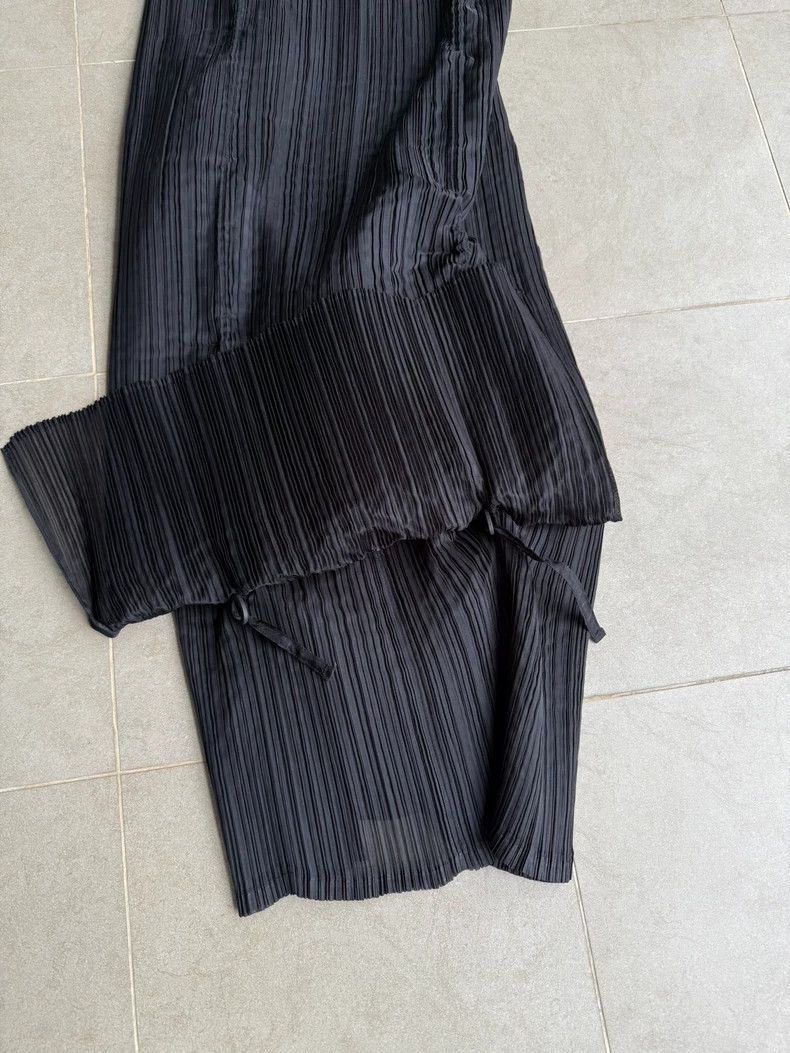 Issey Miyake Issey Miyake Black main line drawstring dress Size M / US 6-8 / IT 42-44 - 3 Thumbnail