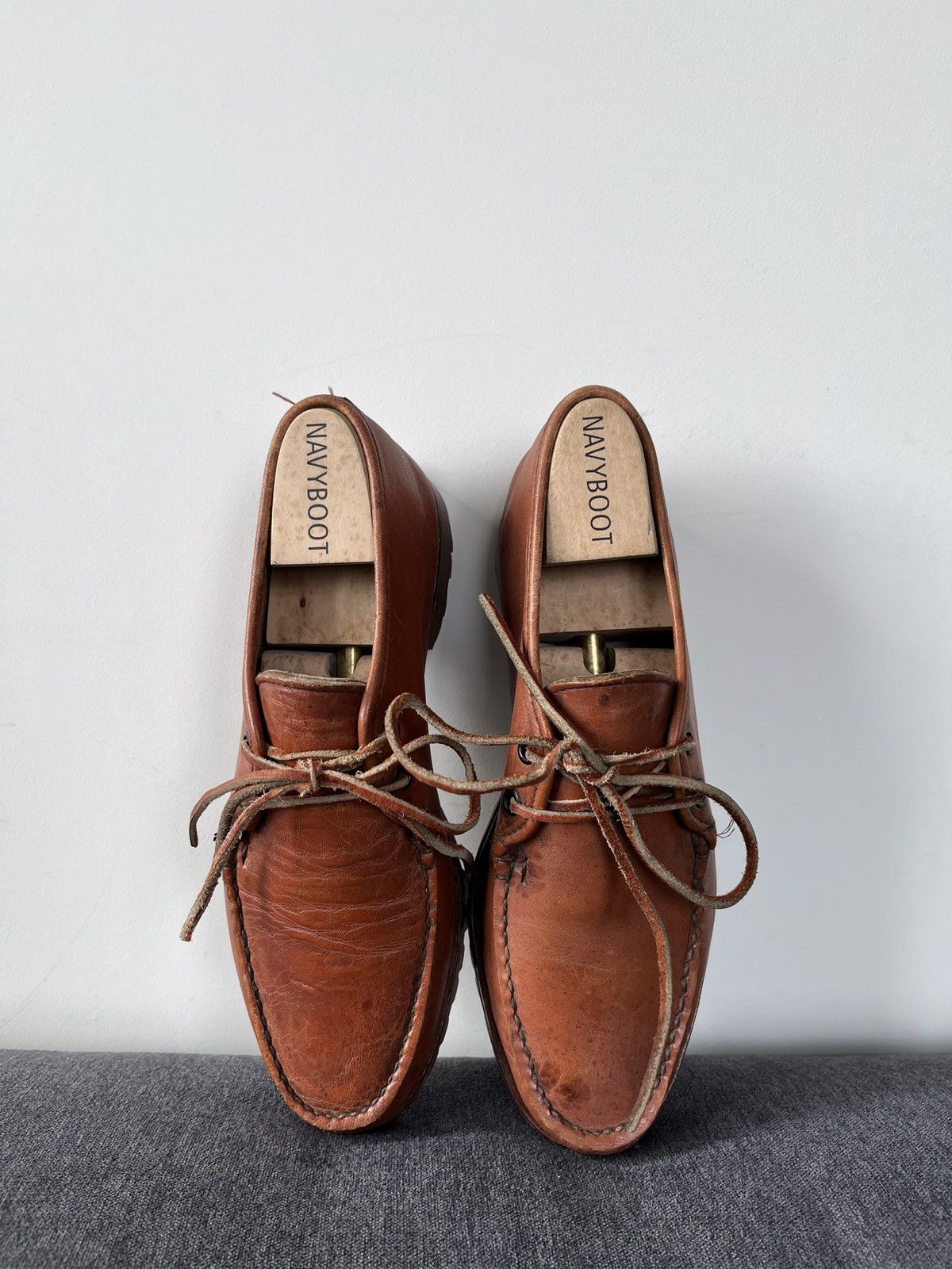 Quoddy Quoddy Handmade Leather Heritage Canoe Moccasins Boots Size US 7 / EU 40 - 5 Thumbnail