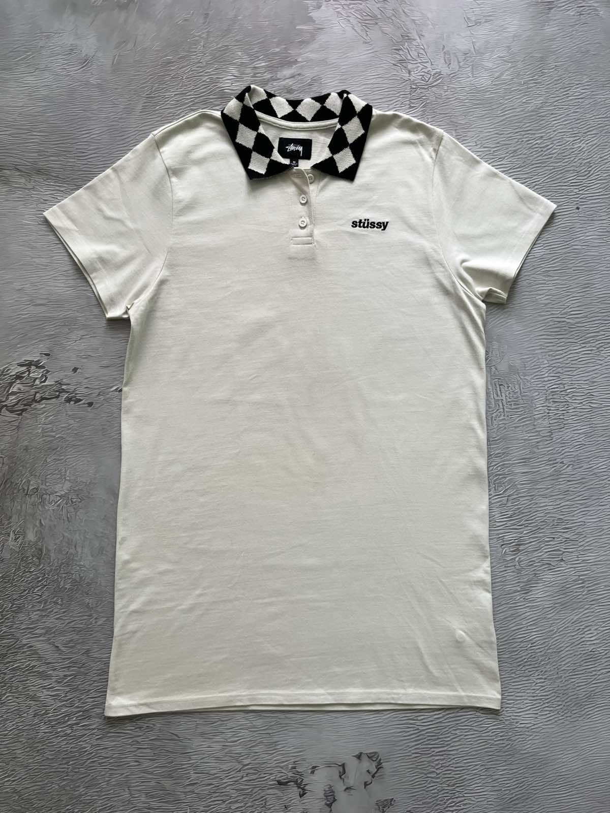 Stussy Stussy Vintage Streetwear Dress Skateboarding White Cotton Size M / US 6-8 / IT 42-44 - 1 Thumbnail