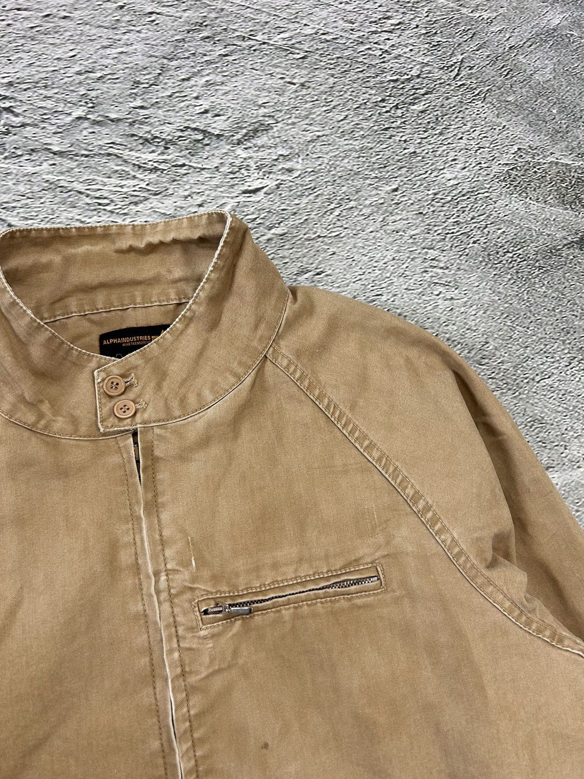 Alpha Industries × Vintage Alpha Industries vintage Brown military cargo jacket Size US XL / EU 56 / 4 - 2 Thumbnail