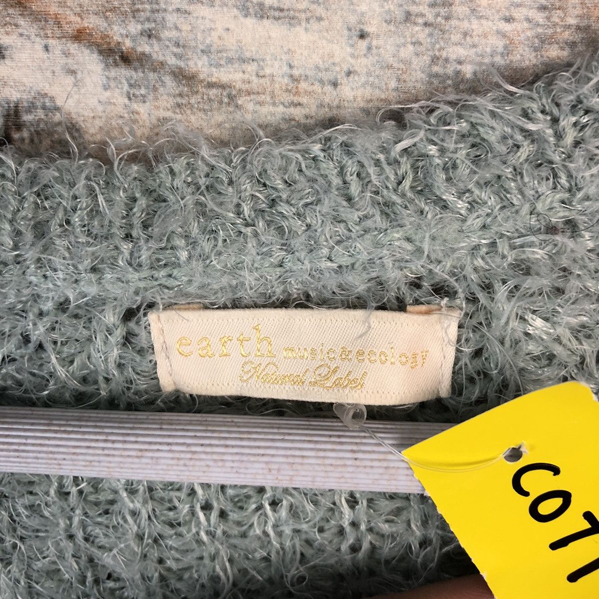 Homespun Knitwear × Japanese Brand DLL Earth Music & Econology Mint Knitwear #C071 Size M / US 6-8 / IT 42-44 - 10 Thumbnail