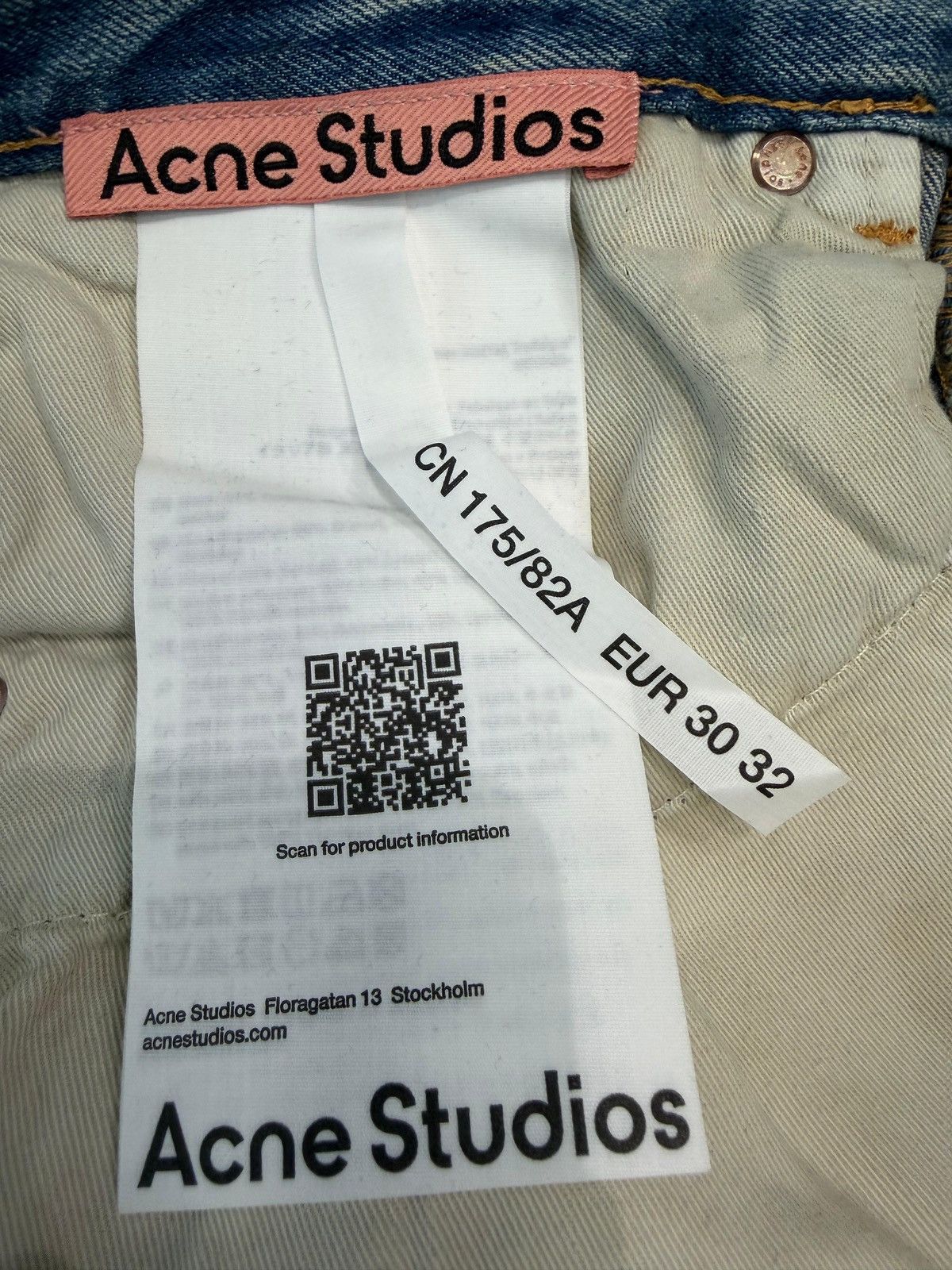 Acne Studios ACNE STUDIOS - 2021M Trafalgar Light Blue Size US 30 / EU 46 - 4 Thumbnail