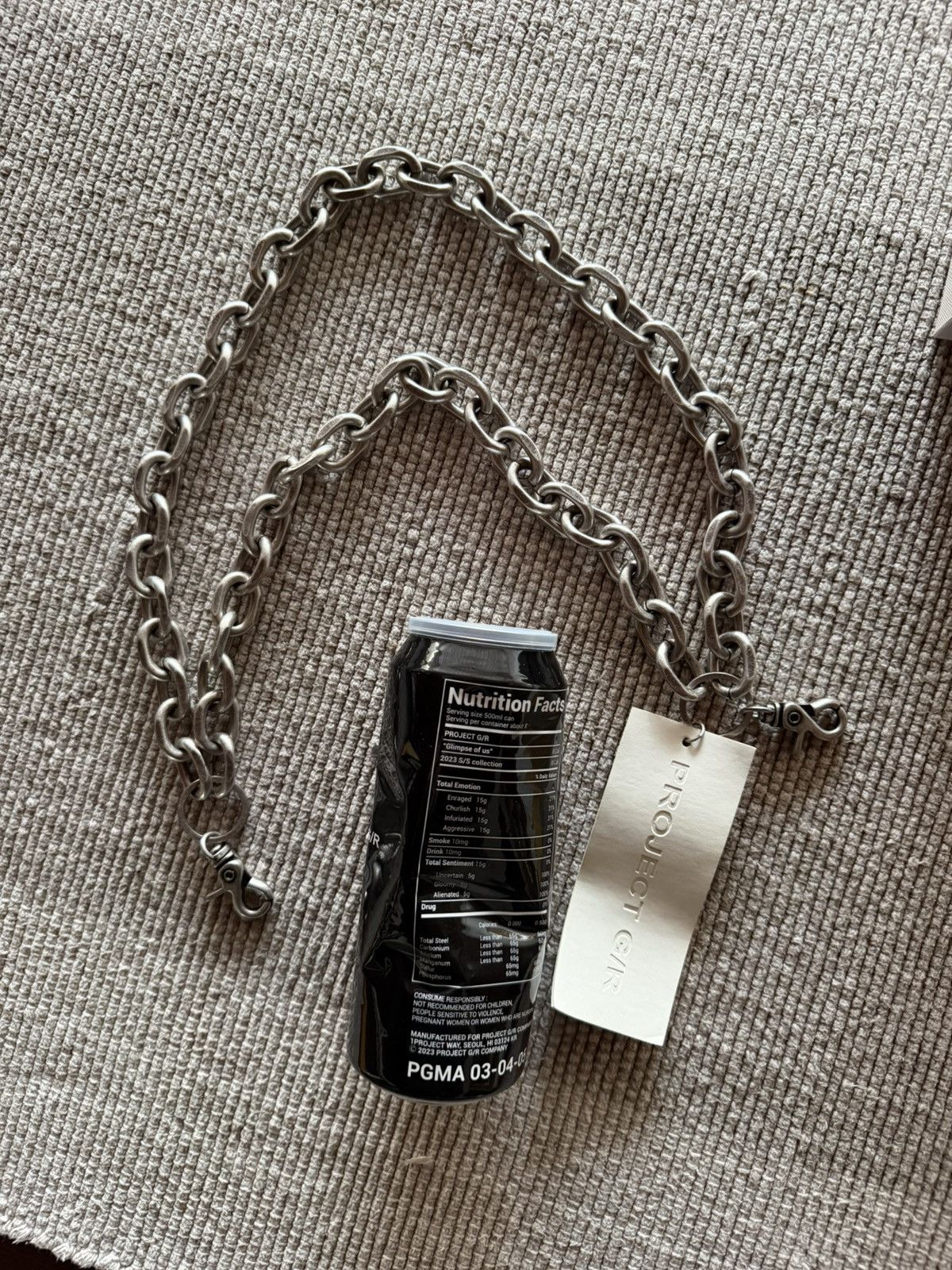 PROJECT G/R PROJECT G/R Key Chain Silver Size ONE SIZE - 3 Thumbnail
