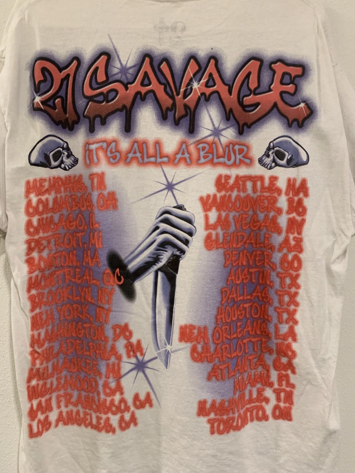 21 Savage × Drake 21 savage slaughter gang its all a blur tour Size US L / EU 52-54 / 3 - 6 Thumbnail