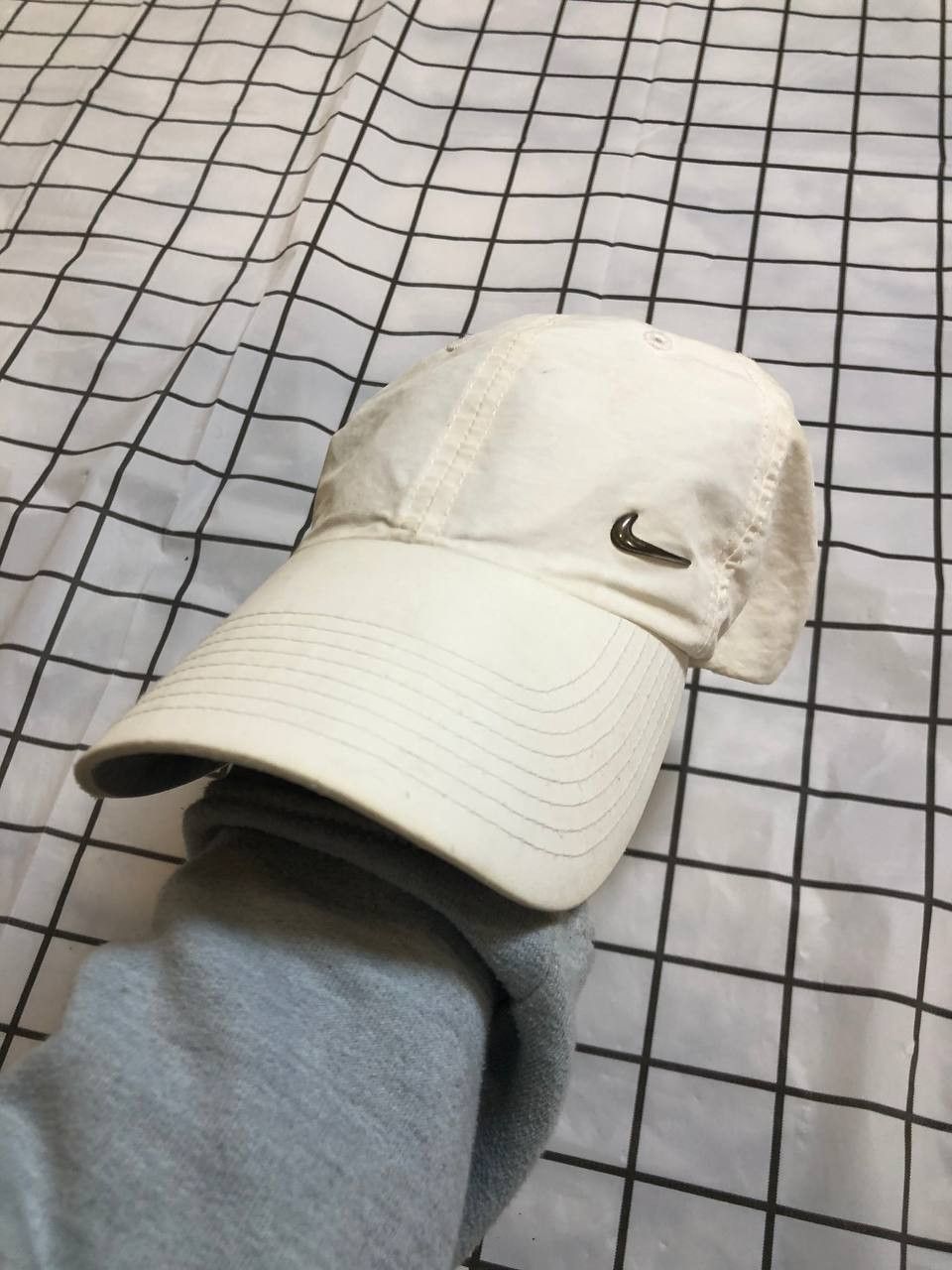 Nike Vintage Nike Sportswear Hat Cap Navy Blue Swoosh Logo Y2k Size ONE SIZE - 1 Thumbnail