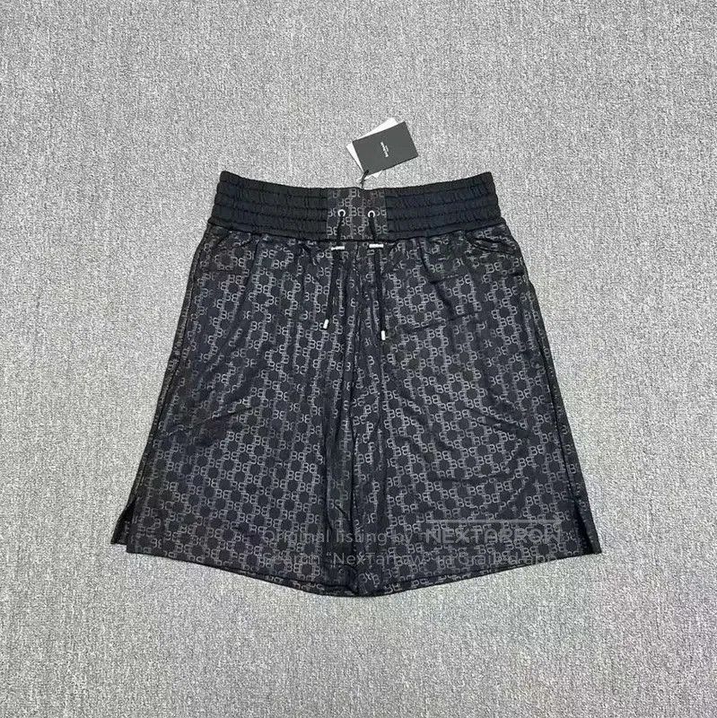 Balmain Balmain Black Cotton Men's Shorts XL . Size US 34 / EU 50 - 1 Thumbnail