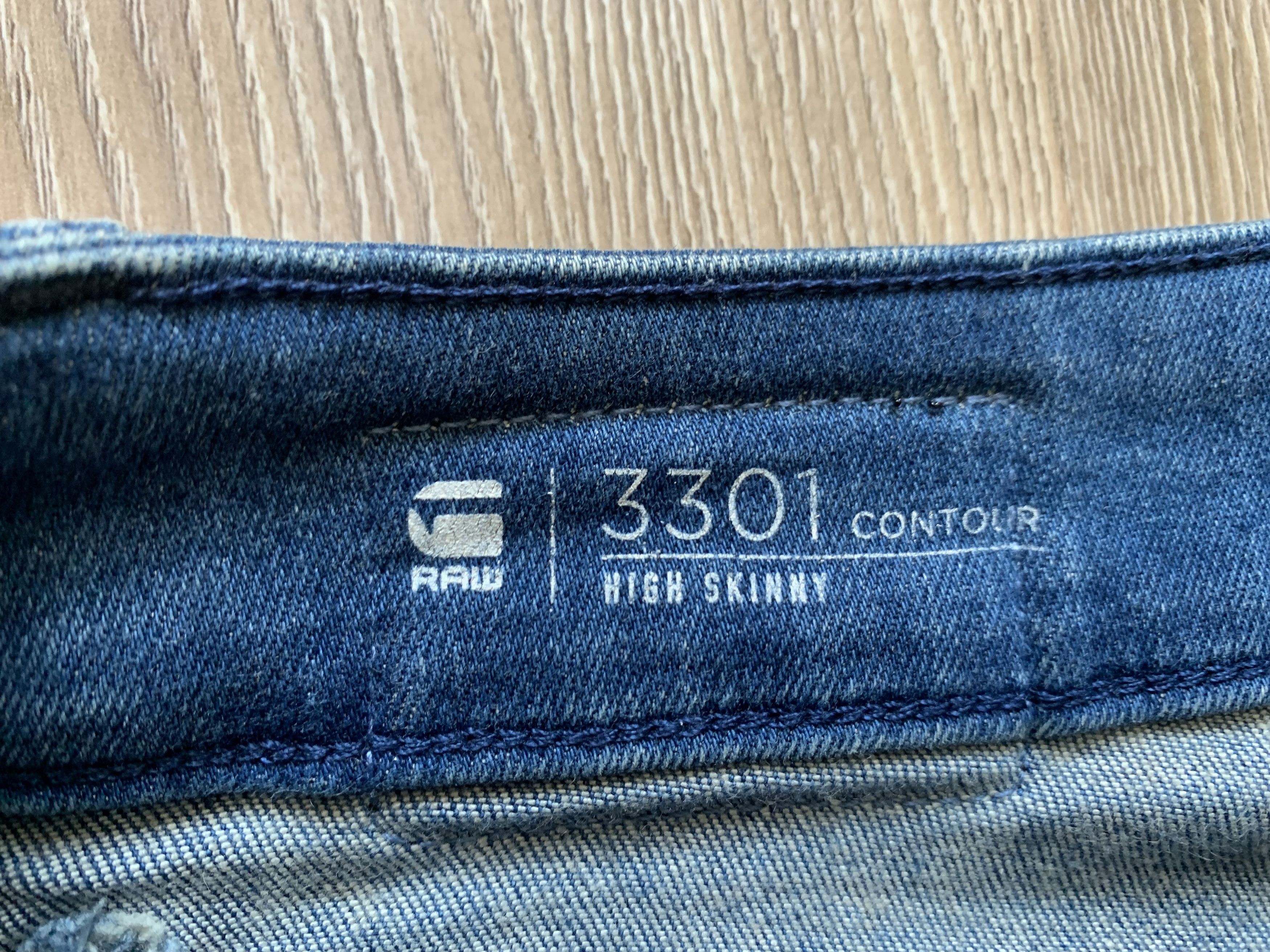 Denime × G-Star G-Star Raw 3301 Contour High Skinny Jeans Size 30" / US 8 / IT 44 - 5 Thumbnail