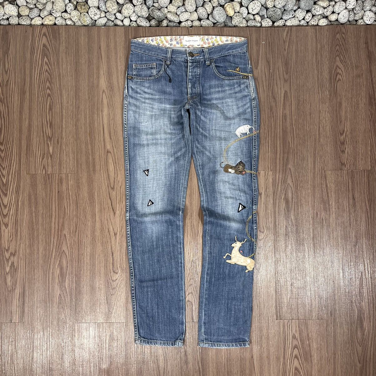 Issey Miyake × Tsumori Chisato Tsumori Chisato Animal Love Jeans Size US 29 - 1 Thumbnail