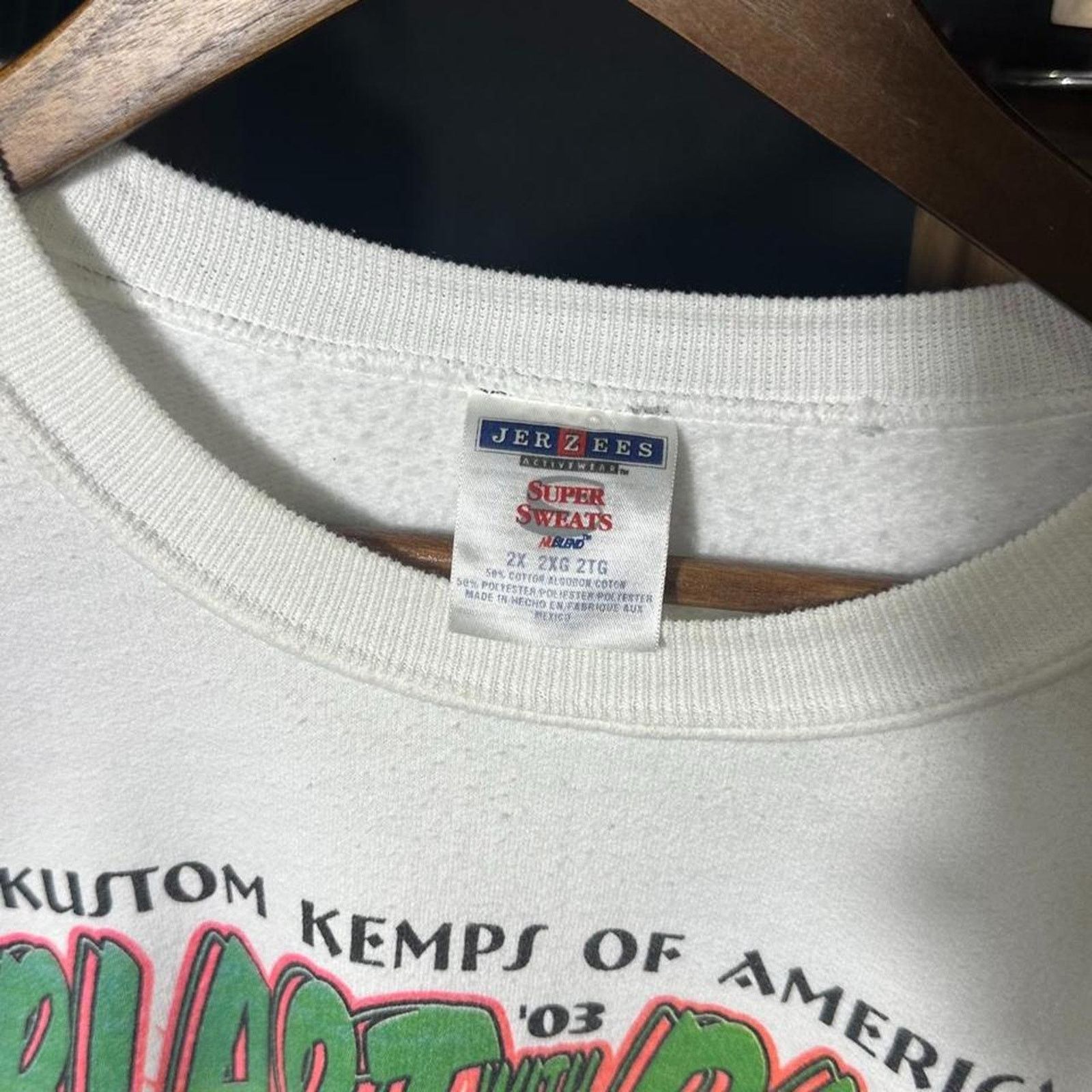 Jerzees Vintage Y2K Car Show Racing Cartoon Crewneck 2XL Sweatshirt Size US XL / EU 56 / 4 - 3 Thumbnail