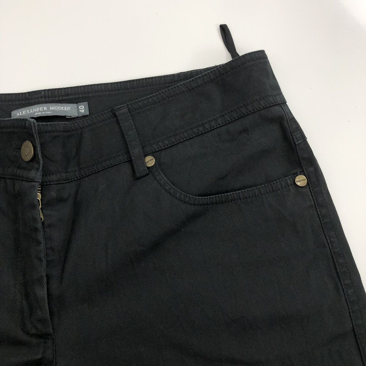 Alexander McQueen × Designer × MCQ Vintage Alexander McQueen Black Jeans Size 28" / US 6 / IT 42 - 4 Thumbnail