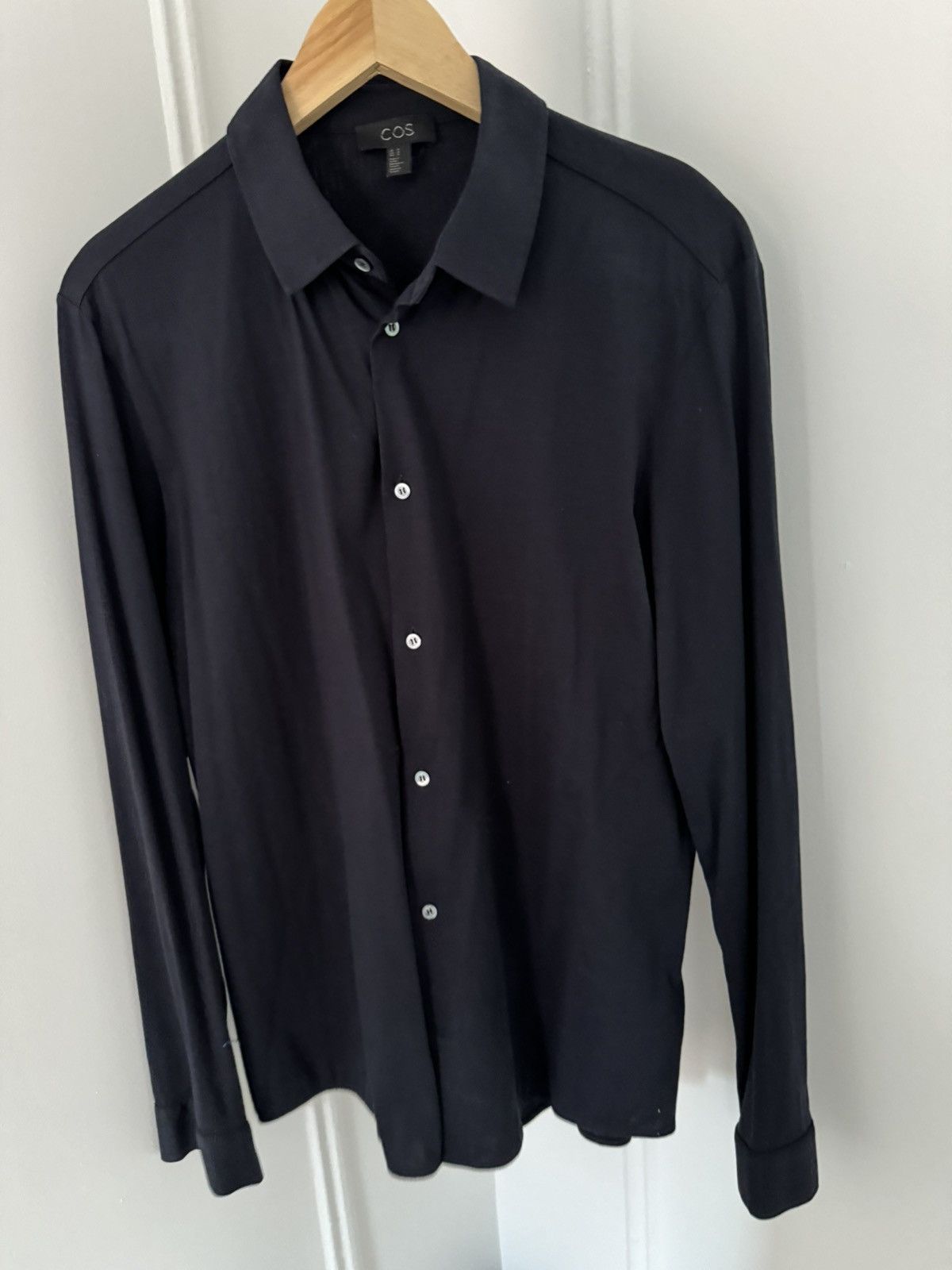 Cos Navy Cos button down shirt Size US M / EU 48-50 / 2 - 2 Thumbnail