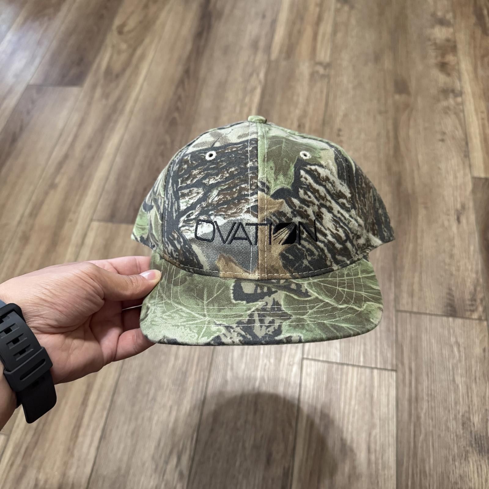 Vintage Vintage 90s Camo Snapback Hat Size ONE SIZE - 1 Thumbnail
