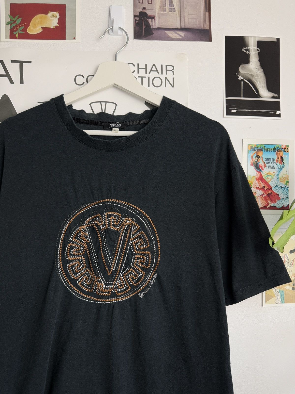 Designer × Versace × Versace Jeans Couture Vintage Versace Jeans Couture big logo t-shirt XL designer Size US XL / EU 56 / 4 - 3 Thumbnail