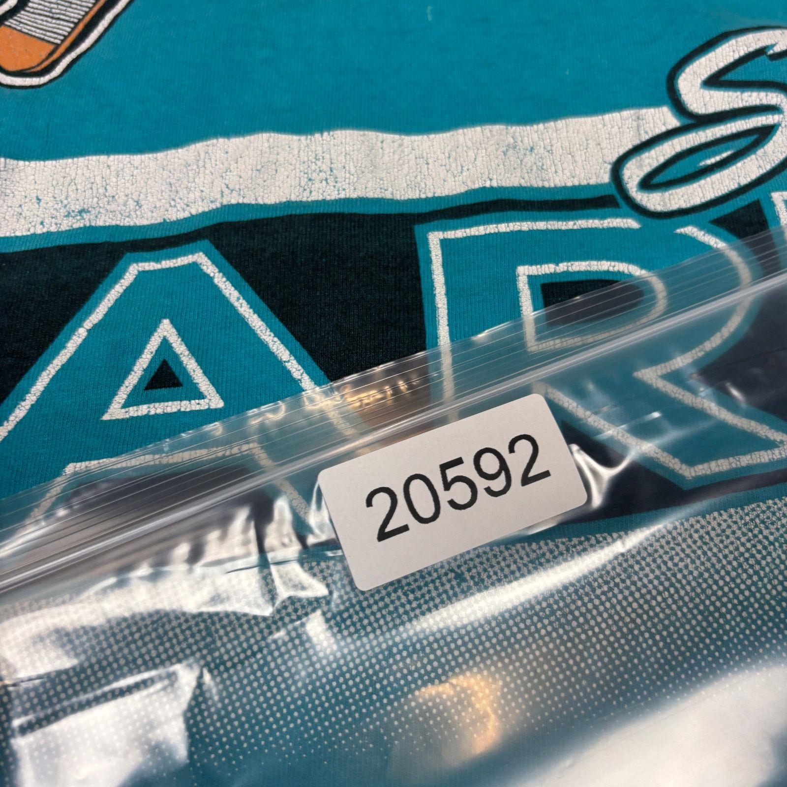 Salem Sportswear Vintage 90s San Jose Sharks Salem Sportswear Distressed XL Size US XL / EU 56 / 4 - 12 Thumbnail