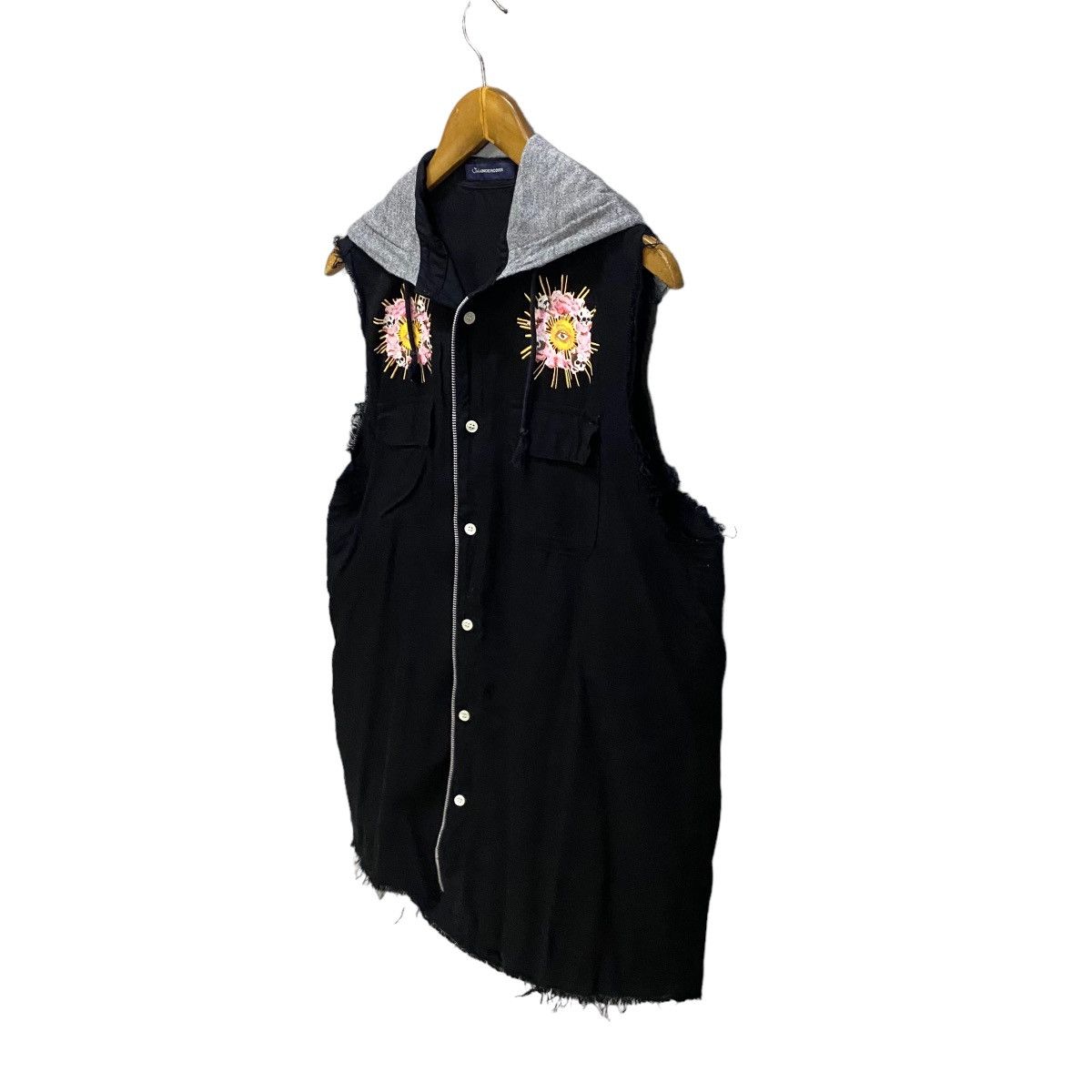 Undercover John UNDERCOVER hooded shirt artscabut layered zip fastener Size US M / EU 48-50 / 2 - 3 Thumbnail