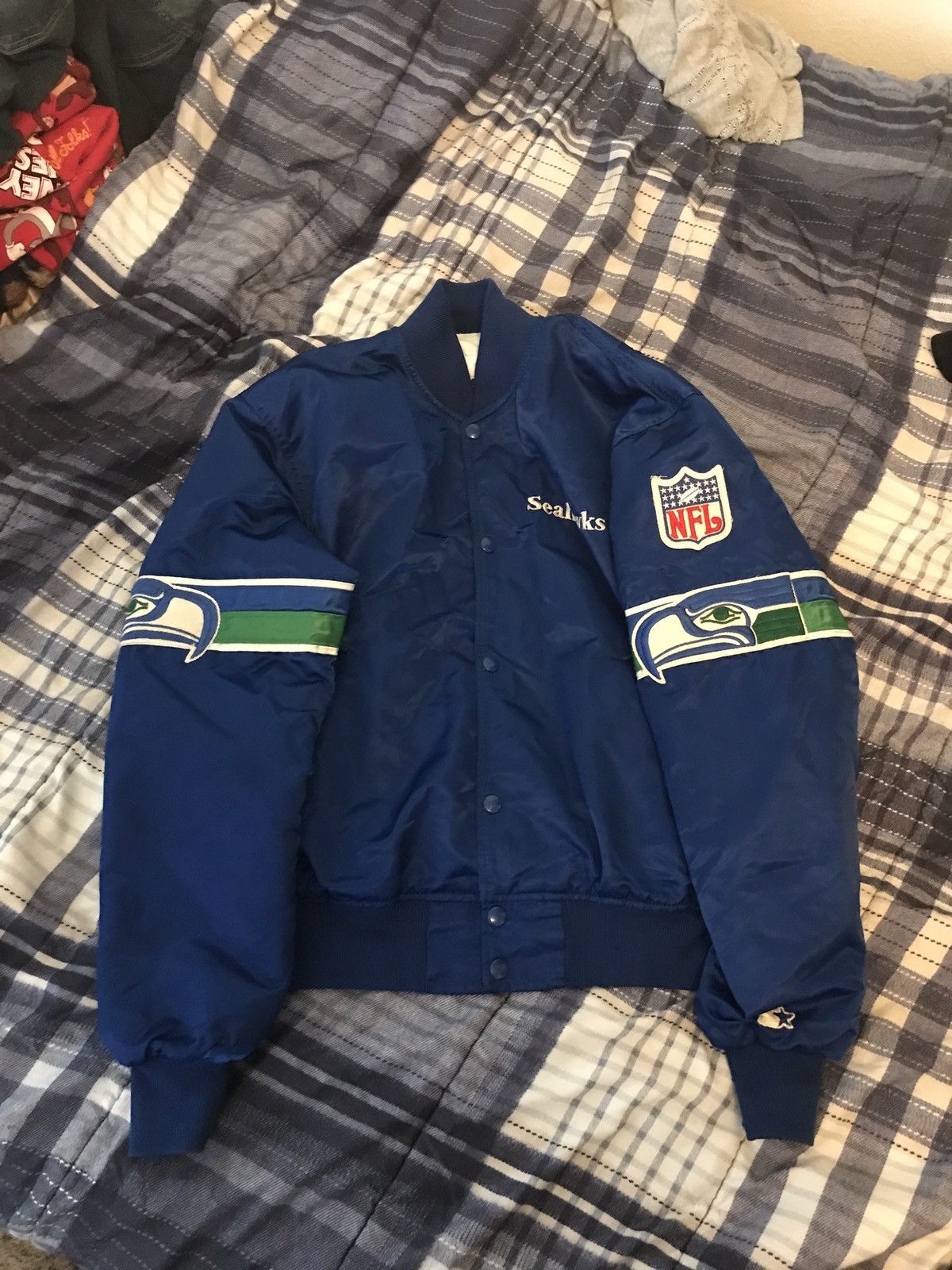90s starter nfl jacket very rare
