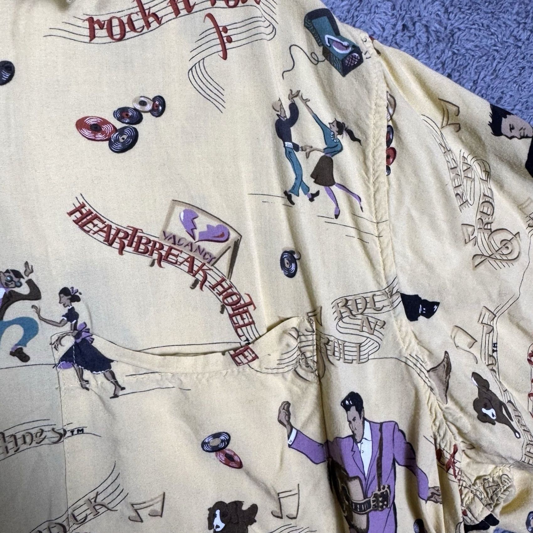 Reyn Spooner VINTAGE Reyn Spooner Shirt Mens XL Elvis Presley Spun Rayon Hawaiian Aloha Size US XL / EU 56 / 4 - 4 Thumbnail