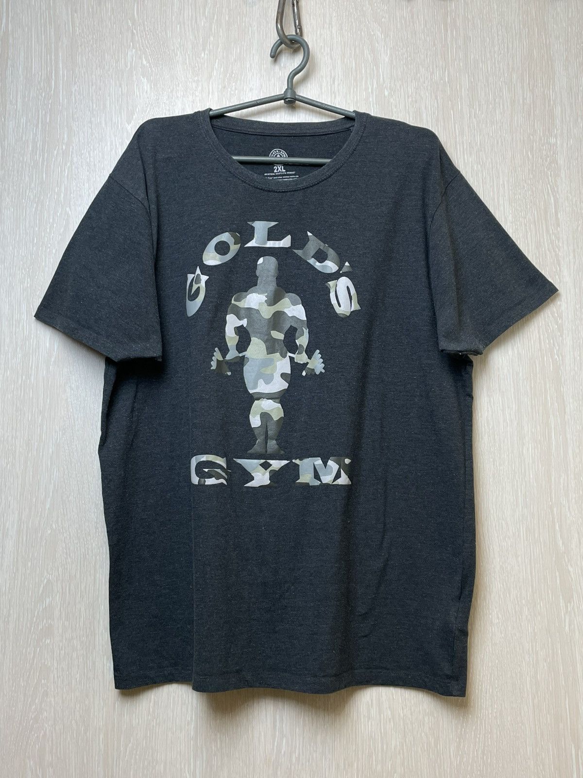 Band Tees GOLD'S GYM MUSCLE FIT GRAPHIC LOGO TEE T SHIRT MUSCLE ARNOLD Size US XXL / EU 58 / 5 - 1 Thumbnail