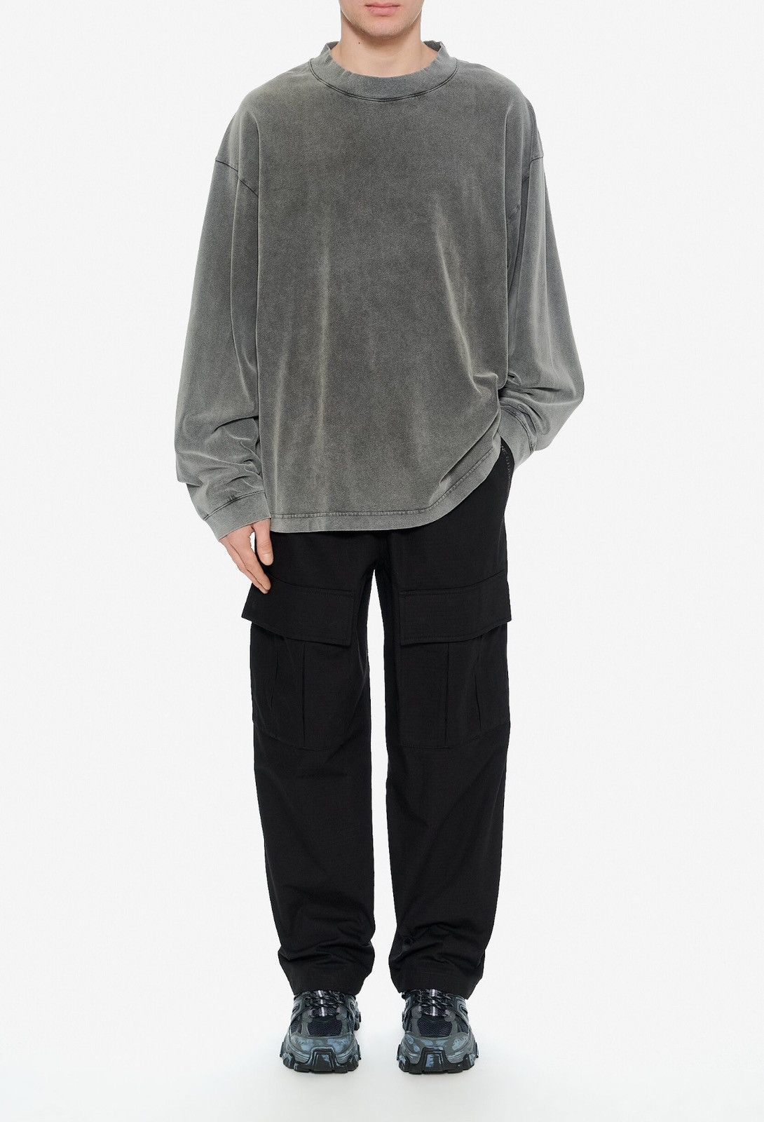 Acne Studios Acne Studios Cargo Pocket Logo Pants Size US 36 / EU 52 - 4 Thumbnail