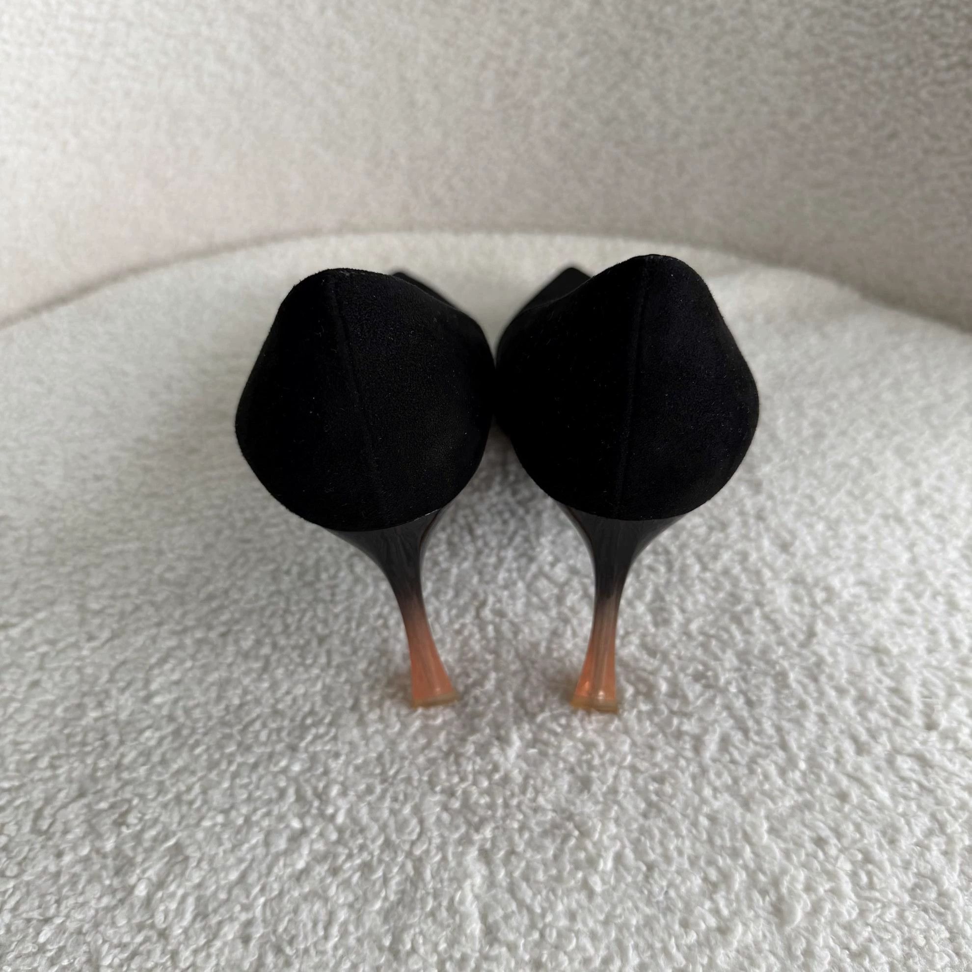 Dior Dior Black Pumps 36.5 3427 Size US 6 / IT 36 - 4 Thumbnail