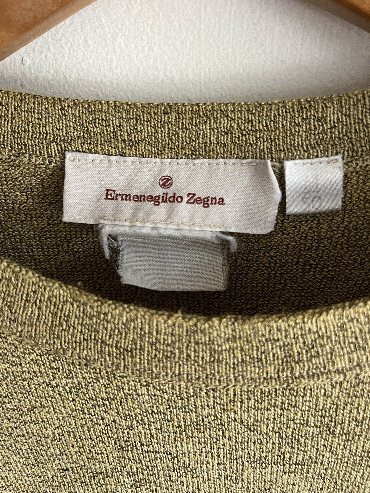 Ermenegildo Zegna Ermenegildo Zegna Woven Acid Yellow Minimalist Acne Size US M / EU 48-50 / 2 - 3 Thumbnail