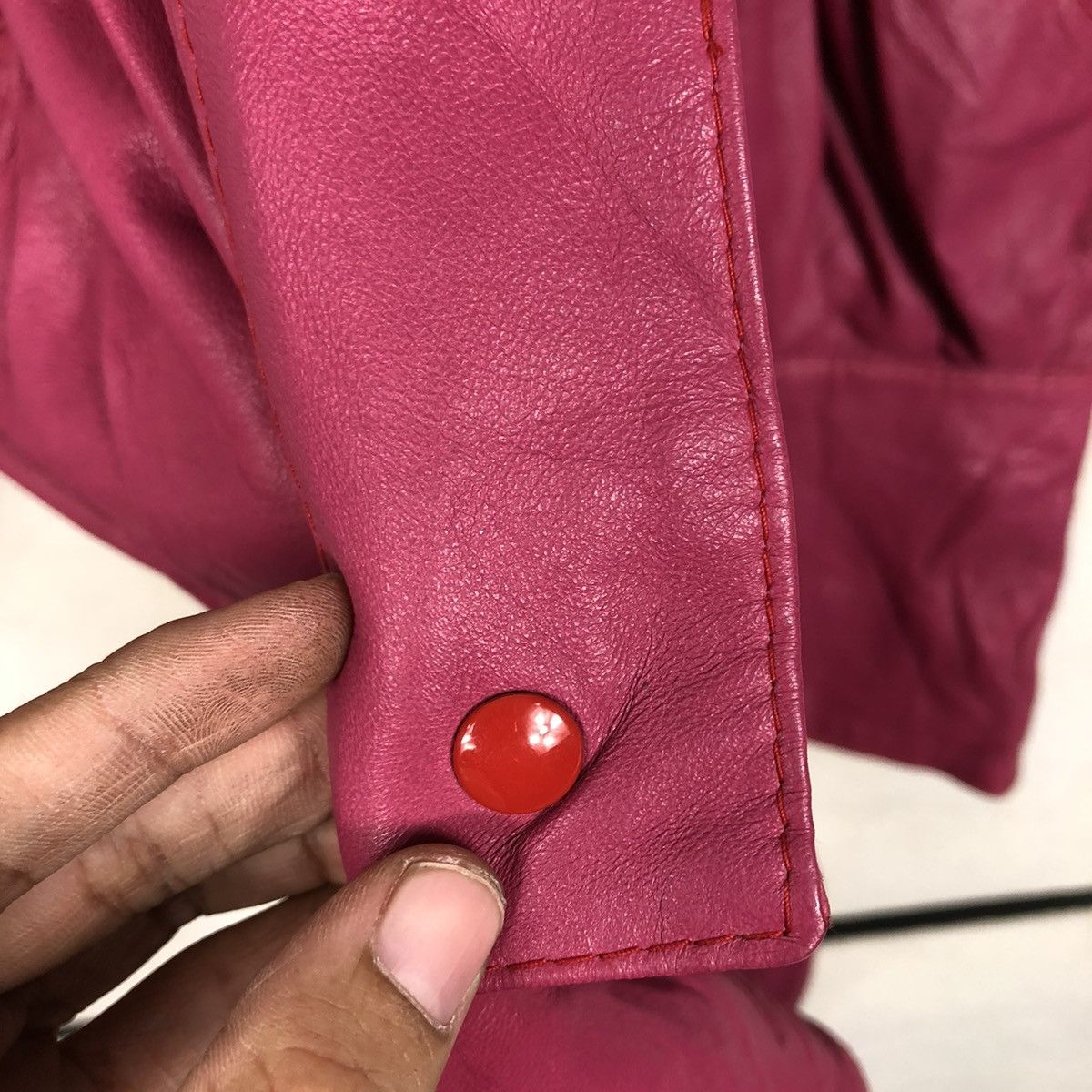 Japanese Brand 🔥VINTAGE CROPPED LEATHER JACKET PETRUSKA ISSEY MIYAKE Size US S / EU 44-46 / 1 - 17 Thumbnail
