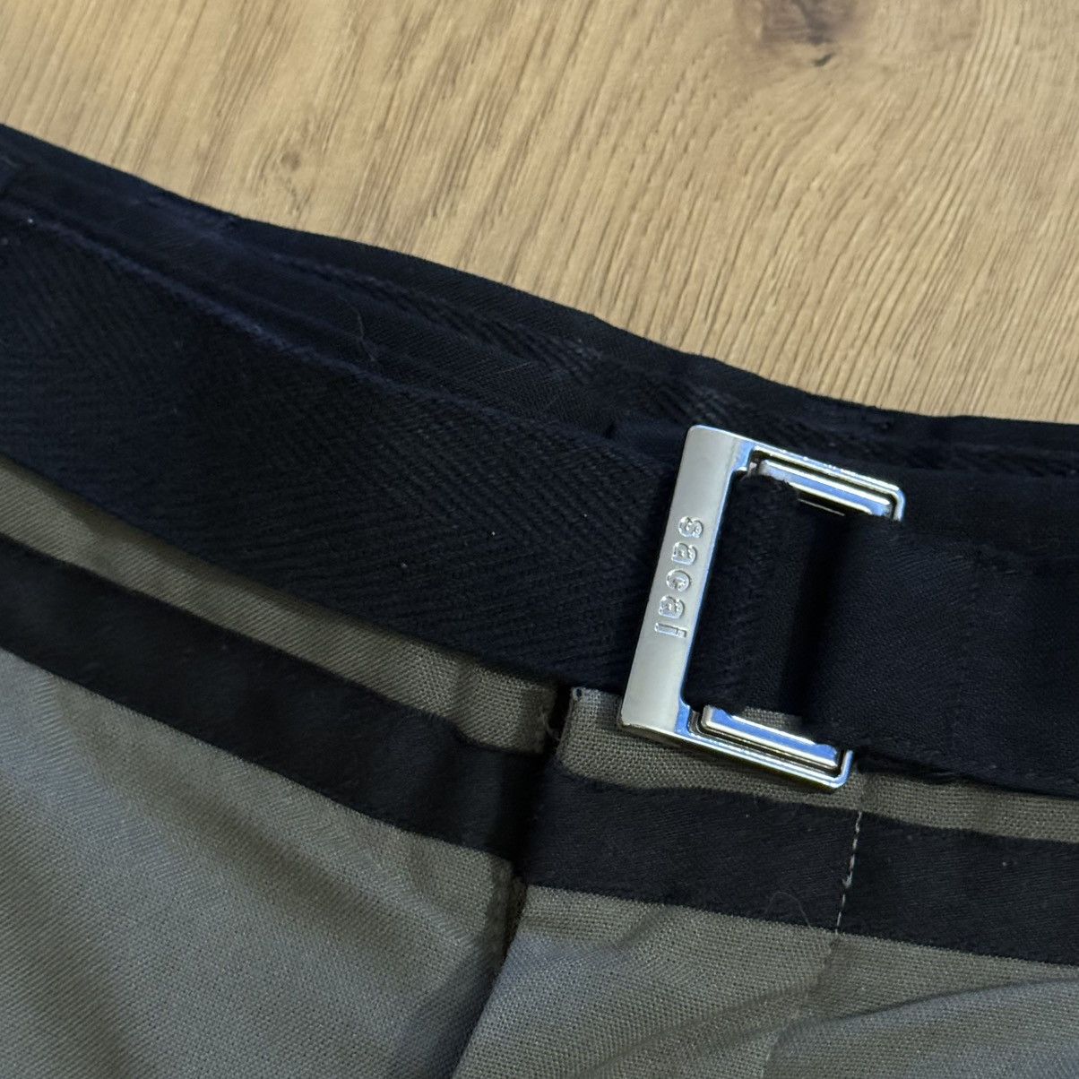 Sacai Sacai Belted Suiting Pants AW21 Size US 31 - 3 Thumbnail