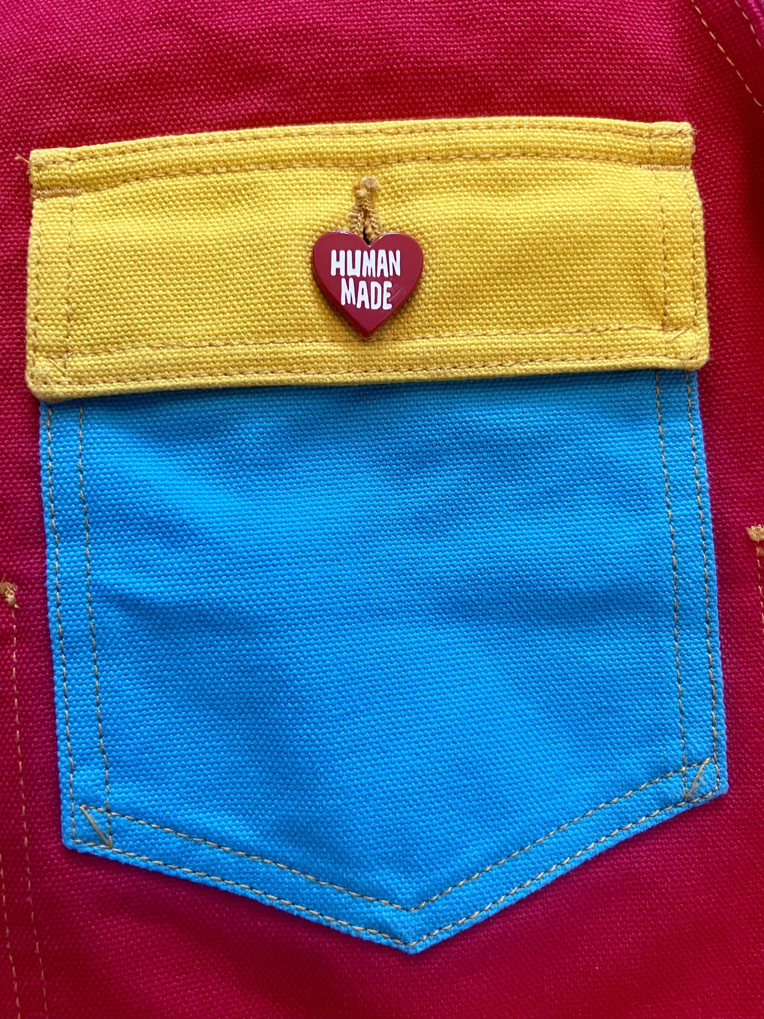 Nigo Human Made – Crazy Patchwork Denim Jacket – Size L – Nigo Size US L / EU 52-54 / 3 - 3 Thumbnail