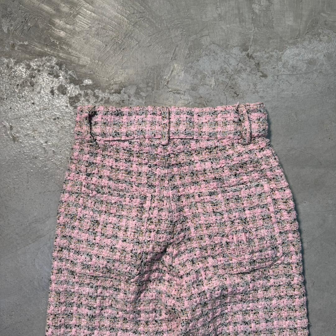 Drew House DREW HOUSE Boucle Tweed Pink White Pants Size US 28 / EU 44 - 10 Thumbnail