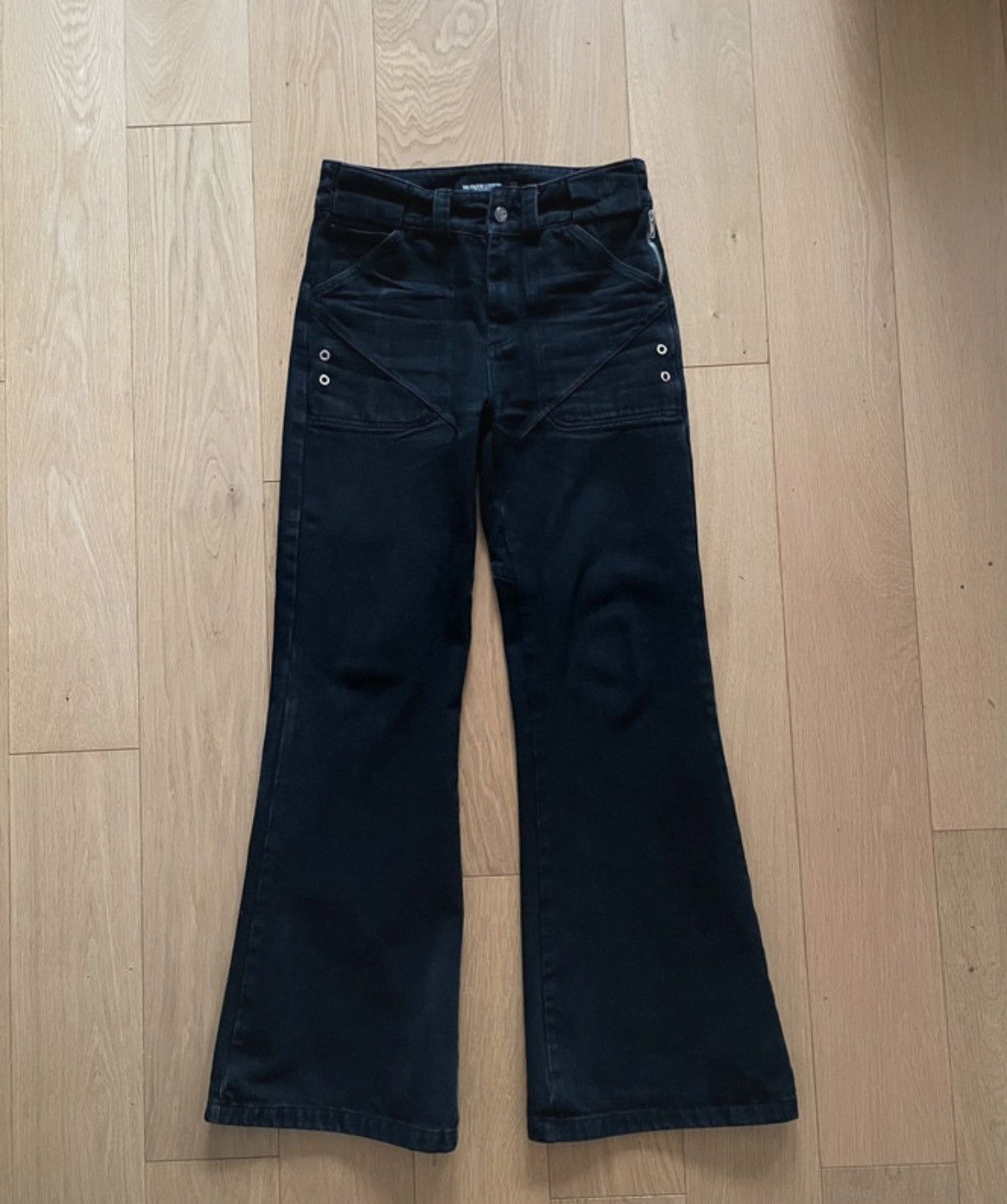 No Faith Studios double zipper jeans