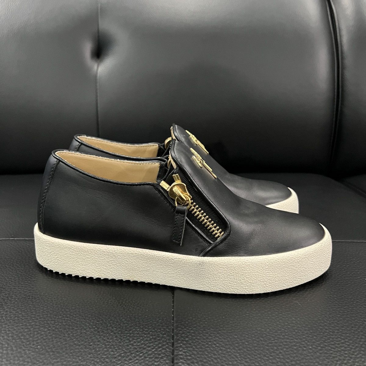 Giuseppe Zanotti Giuseppe Zanotti Double-Zip Sneakers Size US 6 / IT 36 - 5 Thumbnail