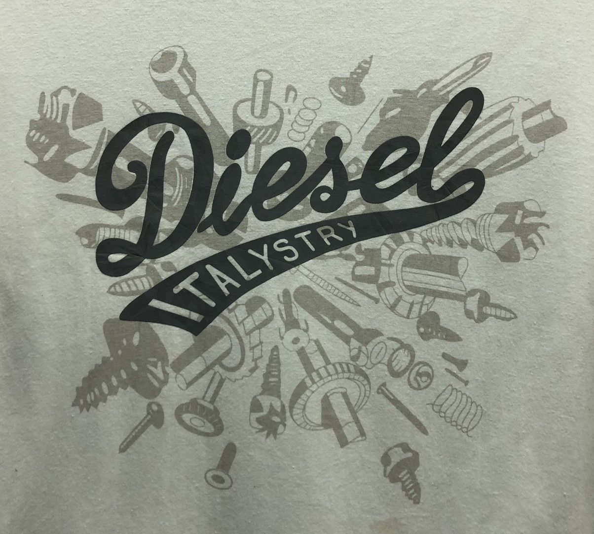 Diesel Vintage Diesel Italystry T-Shirt Size US M / EU 48-50 / 2 - 3 Thumbnail