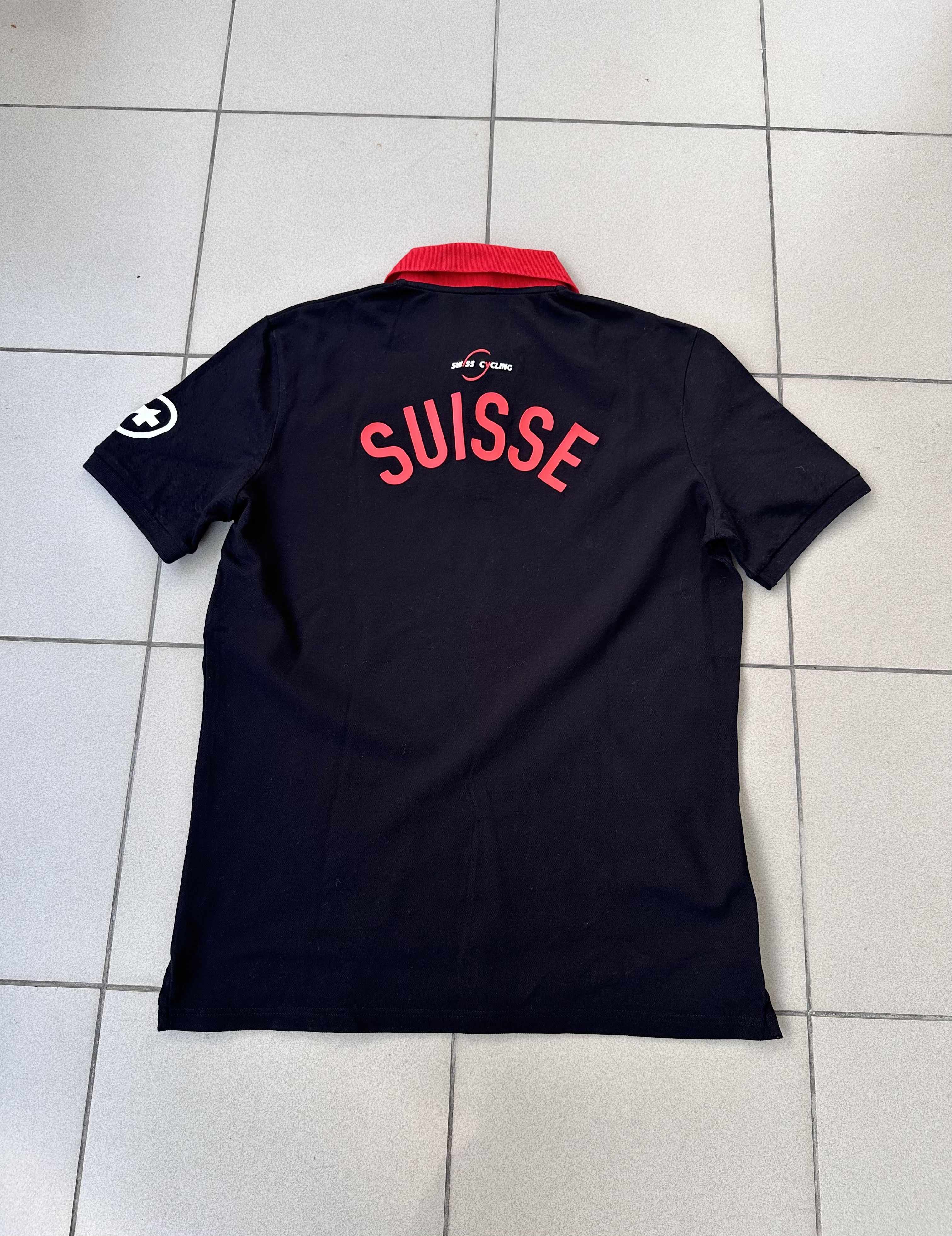 BMW × Vintage Vintage BMW Swiss Cycling Suisse polo tee L Size US L / EU 52-54 / 3 - 5 Thumbnail
