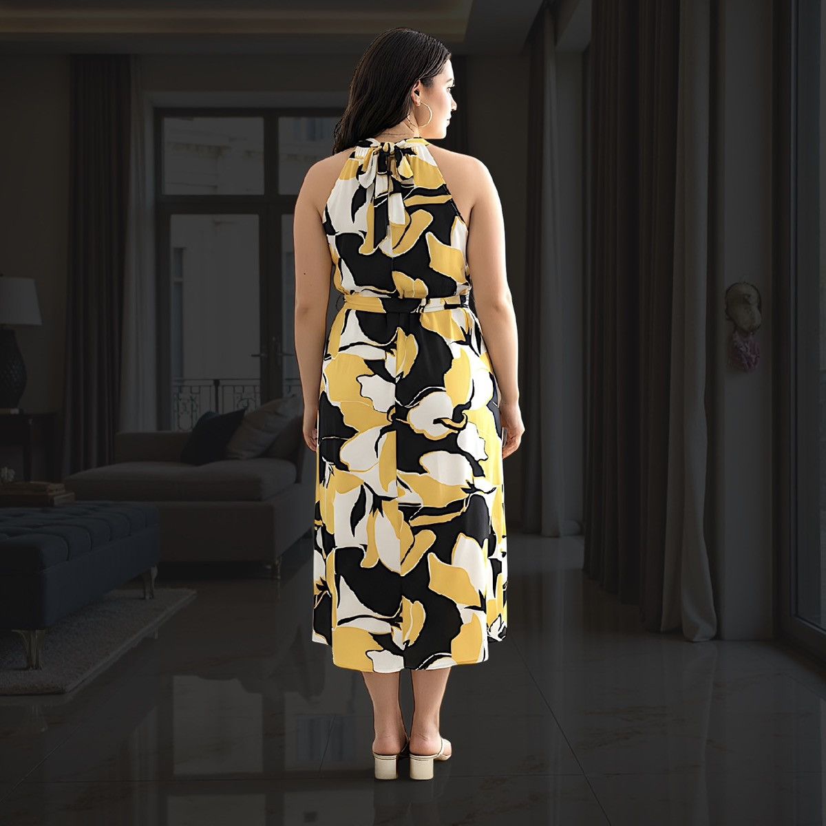 Other Love X Design Women’s Plus Maxi Floral Print Dress Sz 3X Size 3XL / US 20-22 - 4 Thumbnail