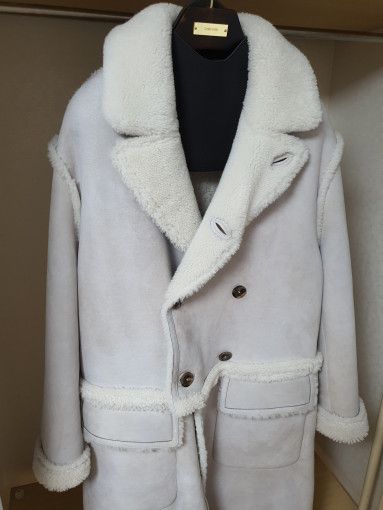 Tom Ford o1sm1stk0824 Suede Shearling Low Cut Double Mustang Coat Size US M / EU 48-50 / 2 - 5 Thumbnail