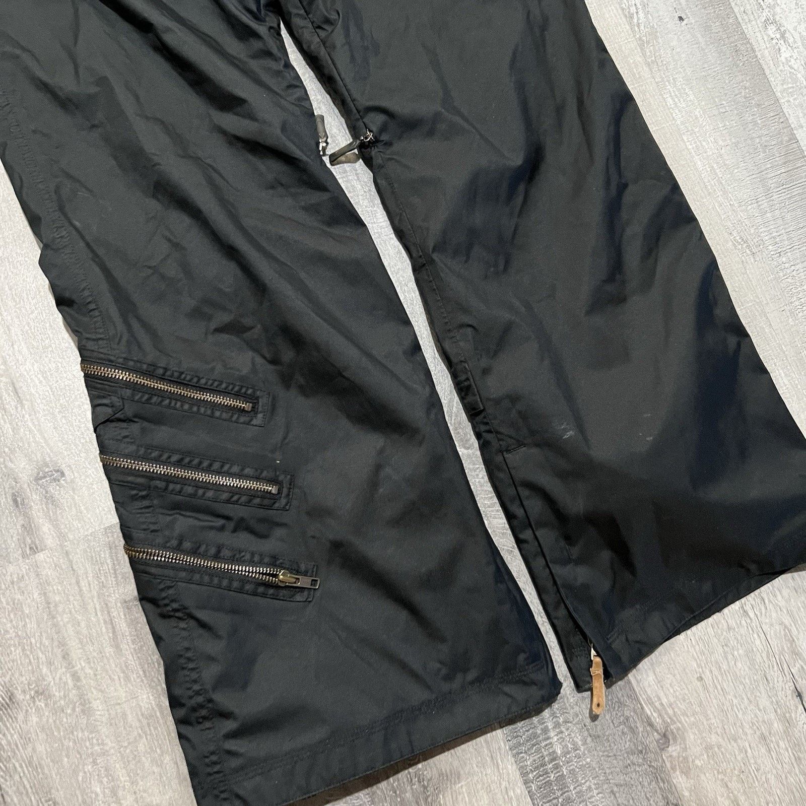 Oakley Oakley Snow Pants Black Ski Snowboard Bootcut Low Rise Size 32" / US 10 / IT 46 - 5 Thumbnail