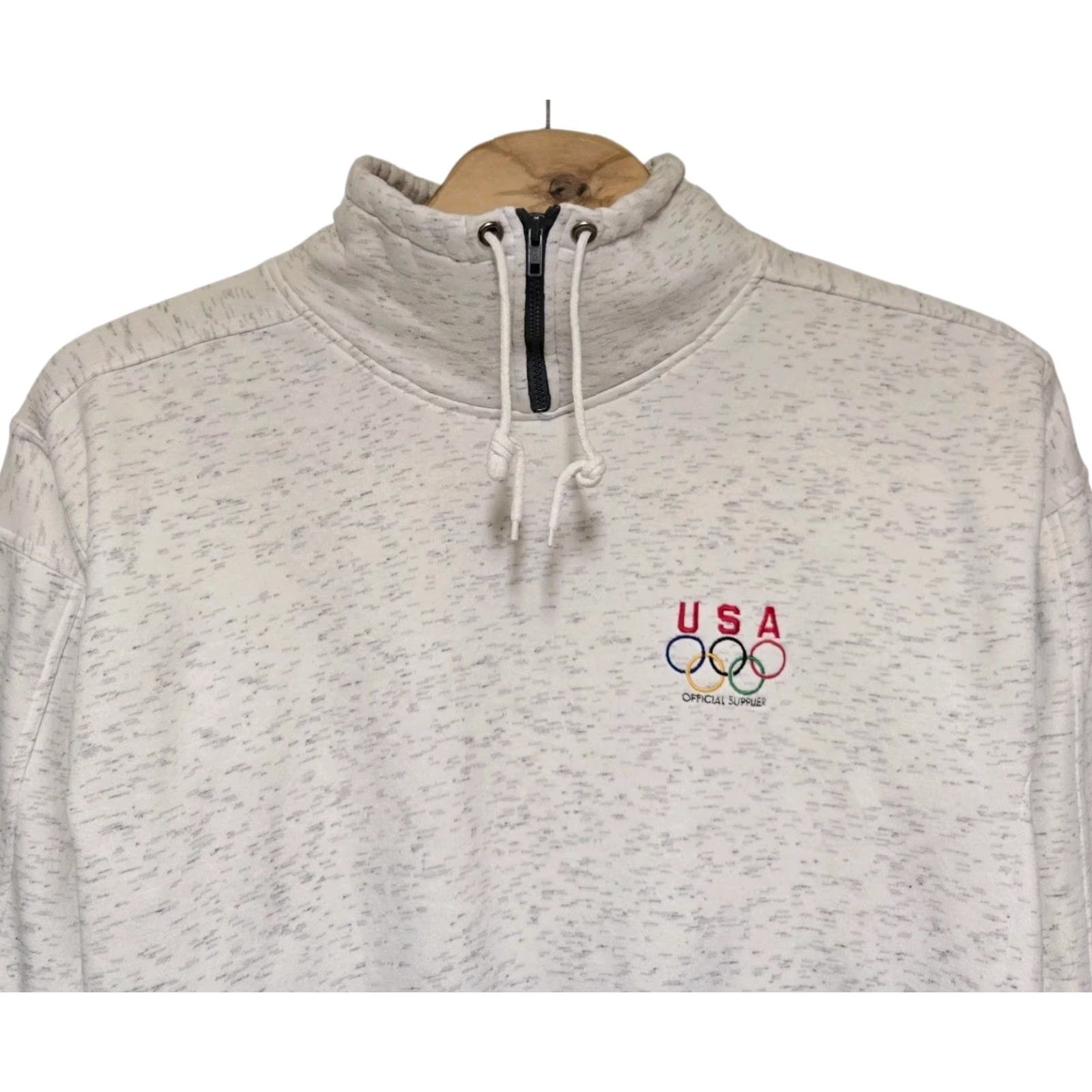 Vintage VINTAGE Swingster Sweatshirt USA High Neck Gray Medium Men Zip Size US M / EU 48-50 / 2 - 2 Thumbnail