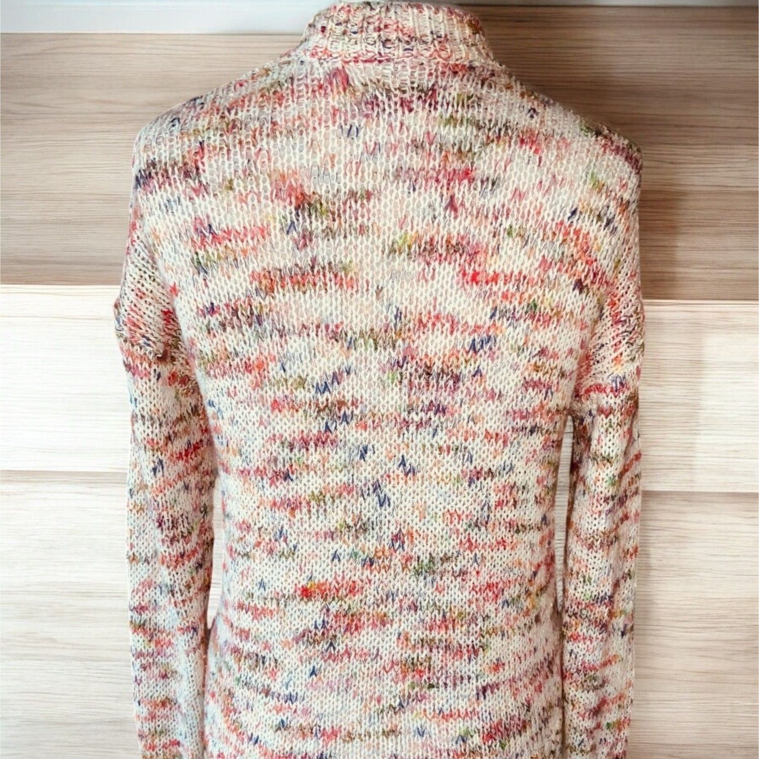 Ann Taylor Ann Taylor Loft Woman XS Multicolor Mingled Pattern Sweater Size XS / US 0-2 / IT 36-38 - 3 Thumbnail