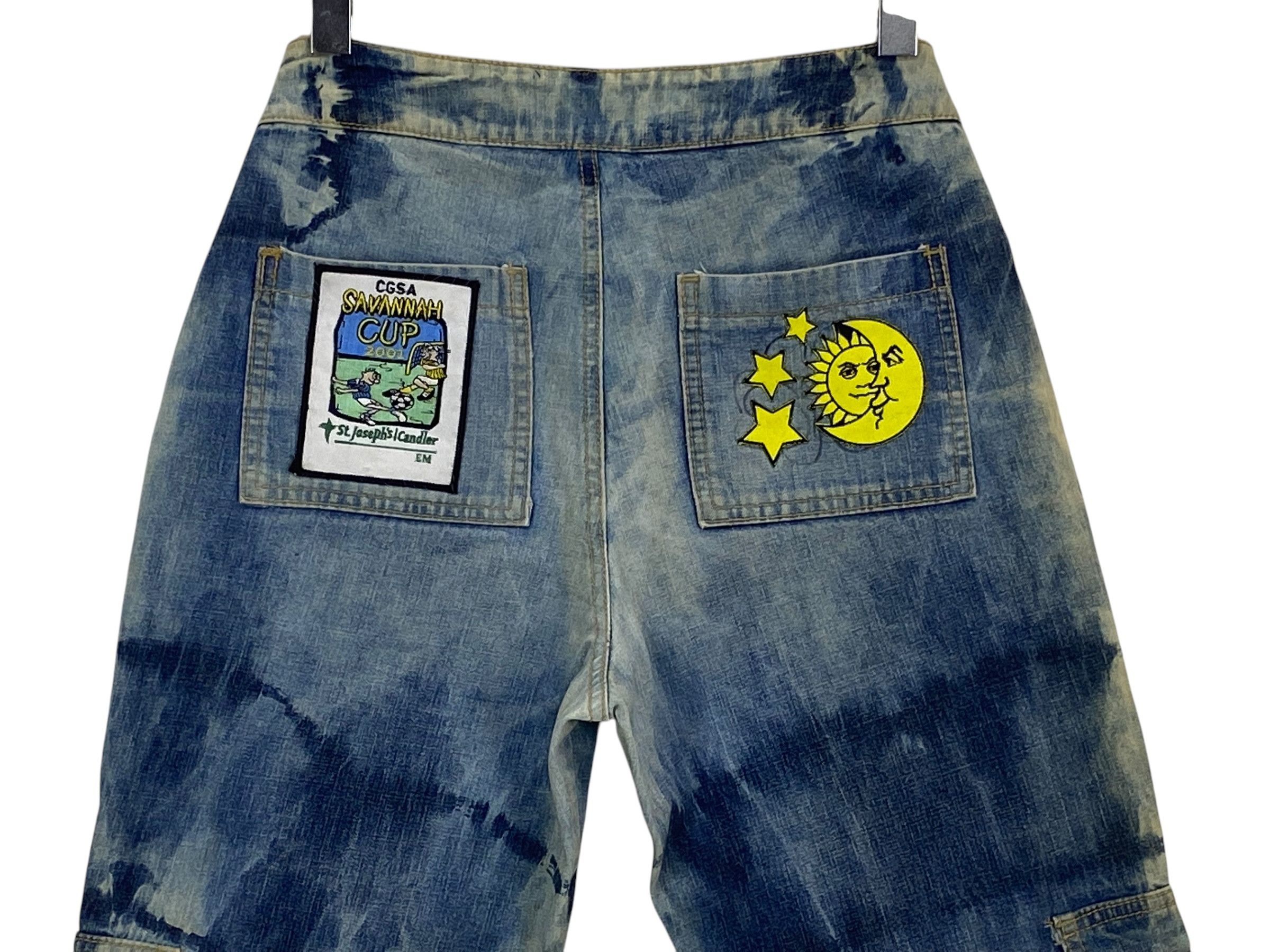 Japanese Brand Vintage Tagrag Savannah Cup 2001 Jeans Made in USA Size US 28 / EU 44 - 5 Thumbnail