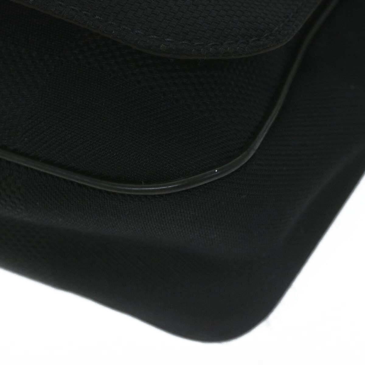 Louis Vuitton LOUIS VUITTON Damier Geant Petit Messenger Bag Black VI5008 Size ONE SIZE - 9 Thumbnail