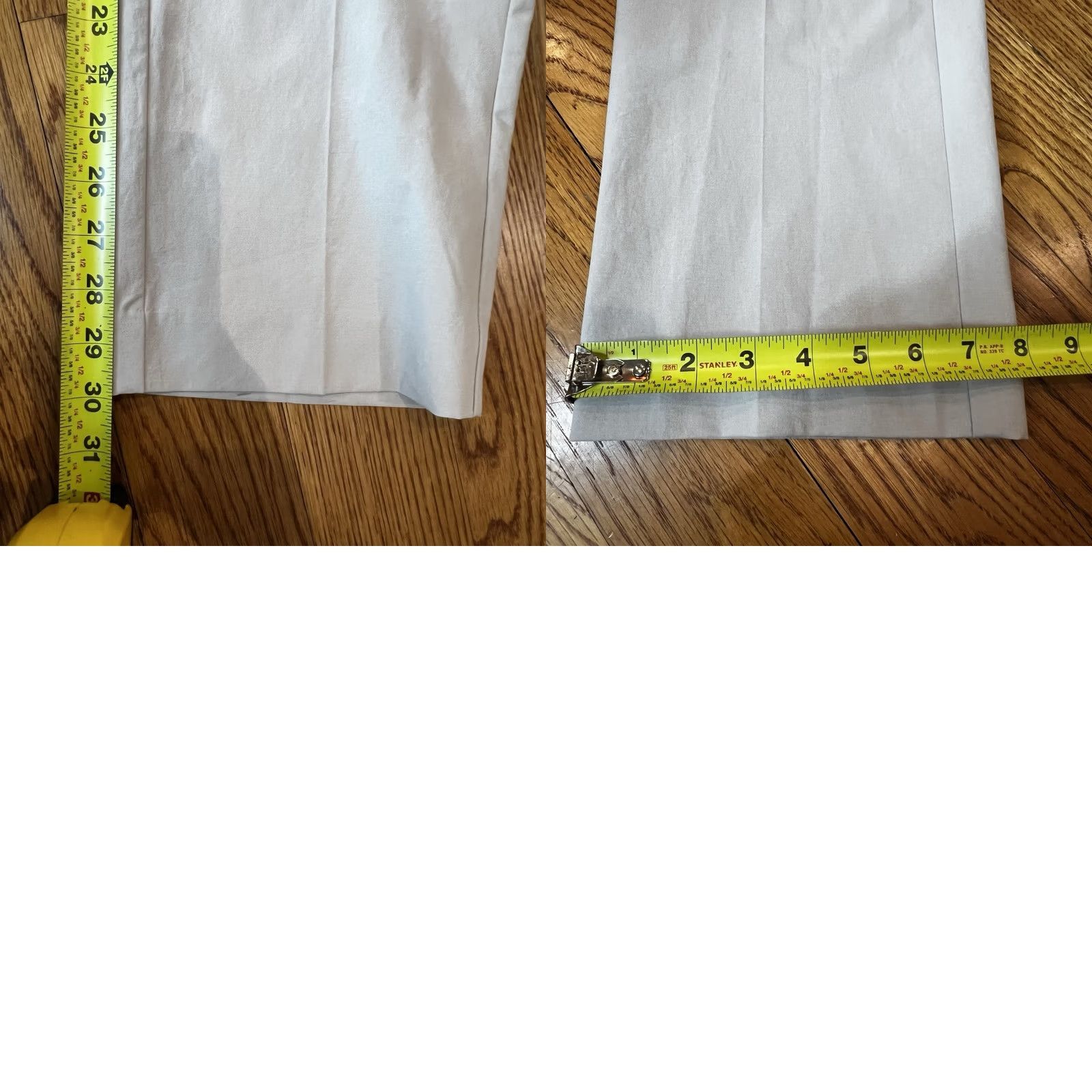 Peter Millar Peter Millar Men's Khaki Flat Front Pants Size 40x30 Beige Twill Chino Regular Straight Zipper Button Pockets Crown Crafted Size US 40 / EU 56 - 9 Thumbnail
