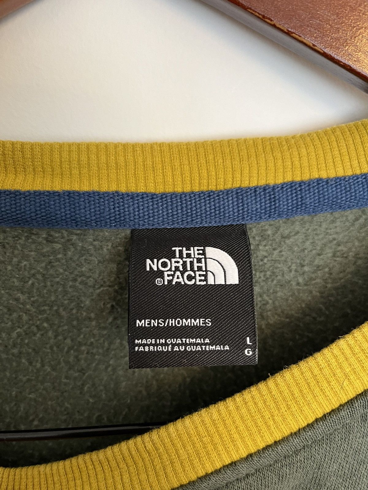 The North Face The North Face M. Colorblock crewneck yellow green Size US L / EU 52-54 / 3 - 3 Thumbnail