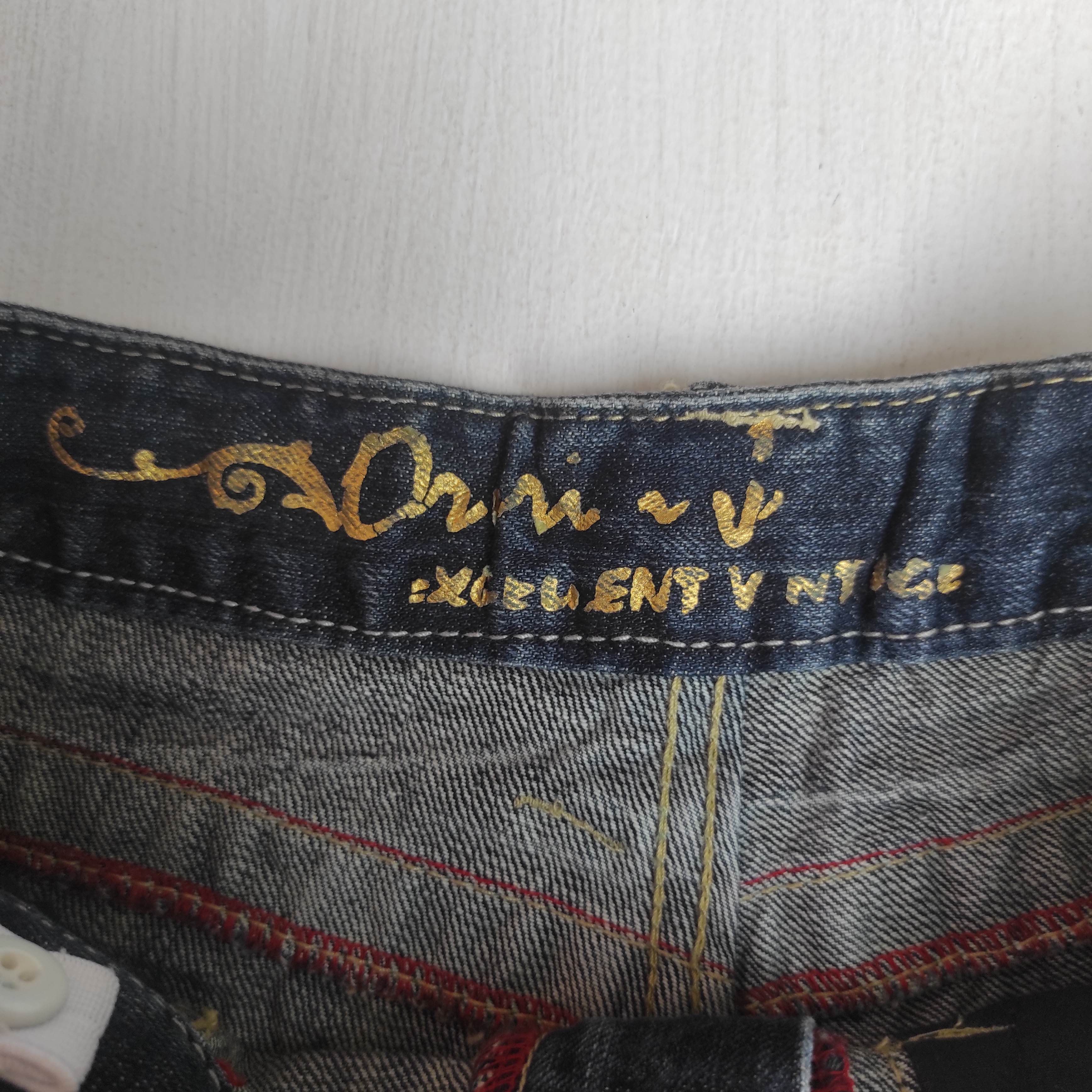 Hysteric Glamour Flare Jeans ORIRIN Low Rise Boot cut Denim Size 26" / US 2 / IT 38 - 14 Thumbnail
