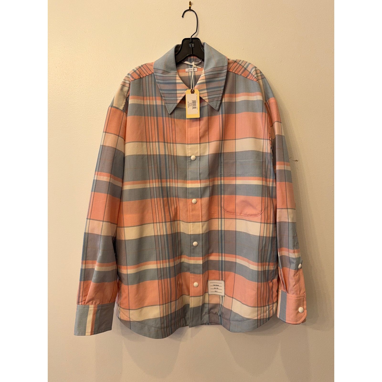 Thom Browne $2360 Thom Browne Oversized Shirt Jacket - 2 Size US M / EU 48-50 / 2 - 1 Thumbnail