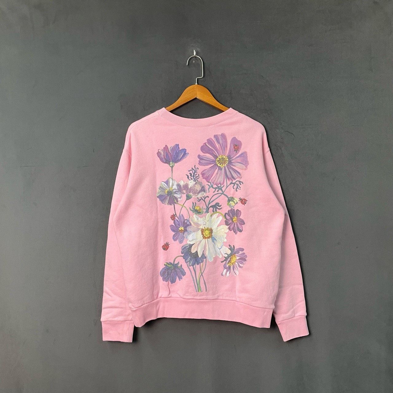 Gucci Gucci Pink deer sweatshirt 2501-Nextarrow Size US S / EU 44-46 / 1 - 2 Thumbnail