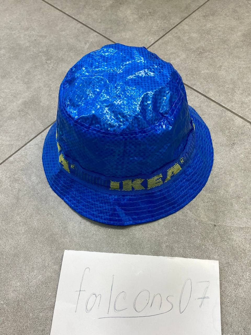 Ikea × Virgil Abloh Ikea by Virgil Abloh Bucket Hat KNORVA Size ONE SIZE - 2 Thumbnail